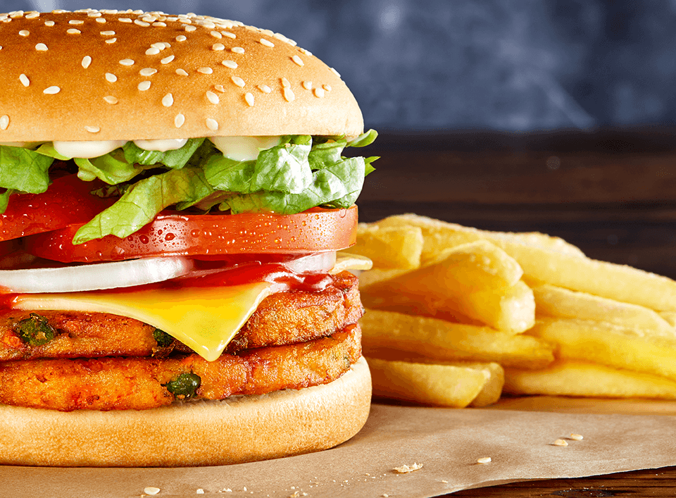 Hungry Jacks Vegan Burger Nutritional Information Burger Poster